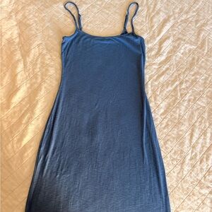 Aerie Blue Spaghetti Strap Dress